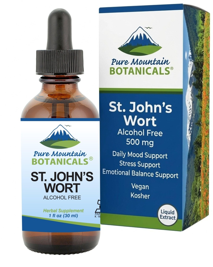 Pure Mountain Botanicals St Johns Wort Tincture 