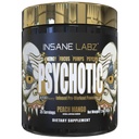 Insane Labz Psychotic Gold, High Stimulant Pre Cvičenie Powder, Extrémne Trvalá energia, Čerpadlá a vytrvalosť s Beta Alanyne, DMAE bitartrate, NO Booster (35 Servings, Peach Mango)