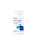 GNC folická kyselina 1000 μg, podporuje zdravý vývoj plodu, požadované pre správnu tvorbu červených krviniek, vegetariánska formula, 100 počet