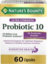 Probiotiká podľa prírodnej Bounty, Ultra Strength Probiotic 10, Immune Health & Digestive Balance, 60 kapsúl