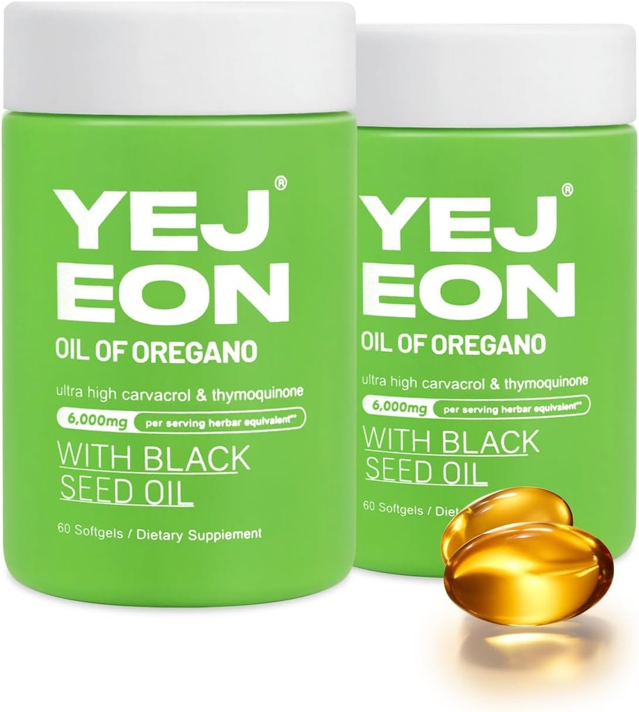 YEJEON olej z Oregano Softgels