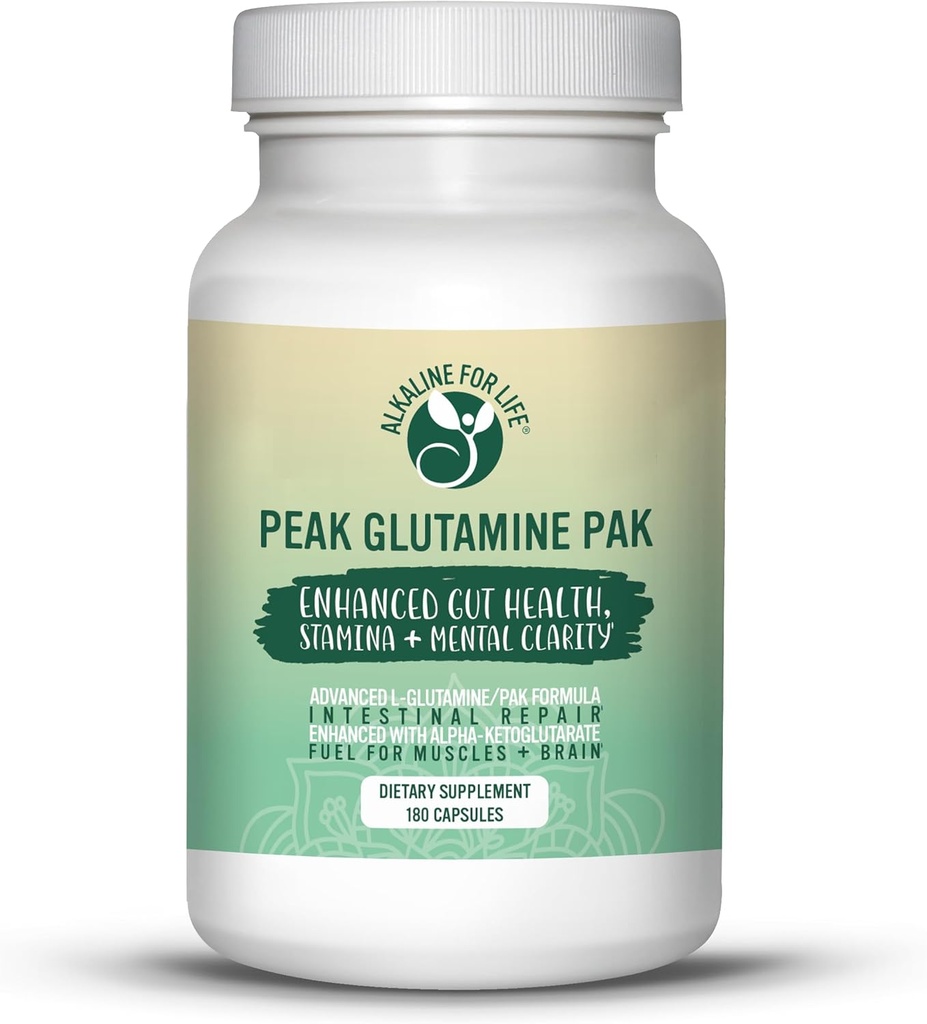 Vrchol glutamínu PAK 180 kapsúl L Glutamín s pyridoxálnym alfaketoglutarátom efektívne recyklovať L-glutamín pre Optimal Gut Health Benefit