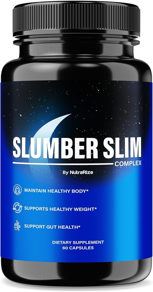 Slumber Slim chudnutie, Oficiálne SlumberSlim Complex Formula, Všetky prírodné pilulky na podporu fitness a celkový wellness, Premium Keto Kapsule, Slumber Slim Recenzia (60 Kapsule)