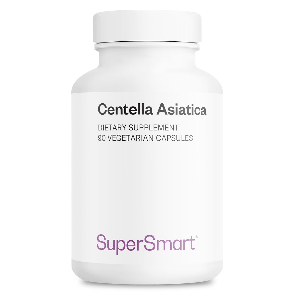 SuperSmart - Centella Asiatica 180 mg za deň - Gotu Kola Extract Supplement
