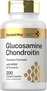 Glukozamín chondroitin MSM Turmeric 200 Caplets 