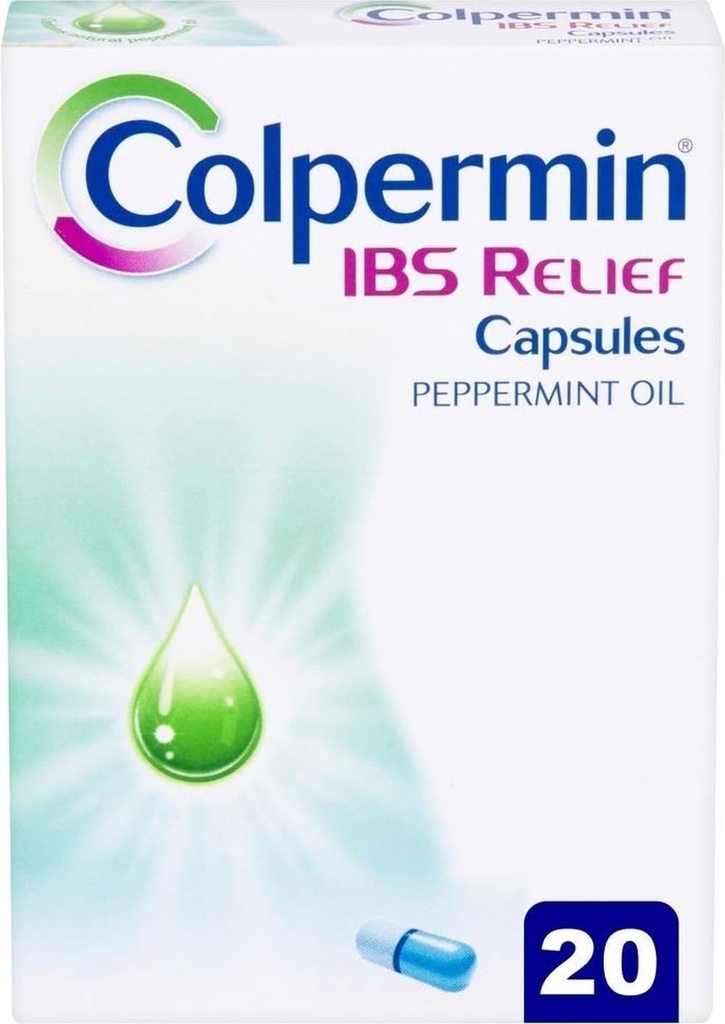 Colpermin Peppermint Oil kapsuly 20 kapsúl od Dráždivý Bowelov syndróm