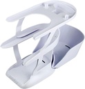 Navage Countertop Caddy - Storage Caddy Organizátor pre Navage Nasálny systém zavlažovania - 3-Tier Nos Čistenie dodávky Organizátor s odnímateľným zásobníkom - Plastové iba caddy - Nosné starostlivosť príslušenstvo