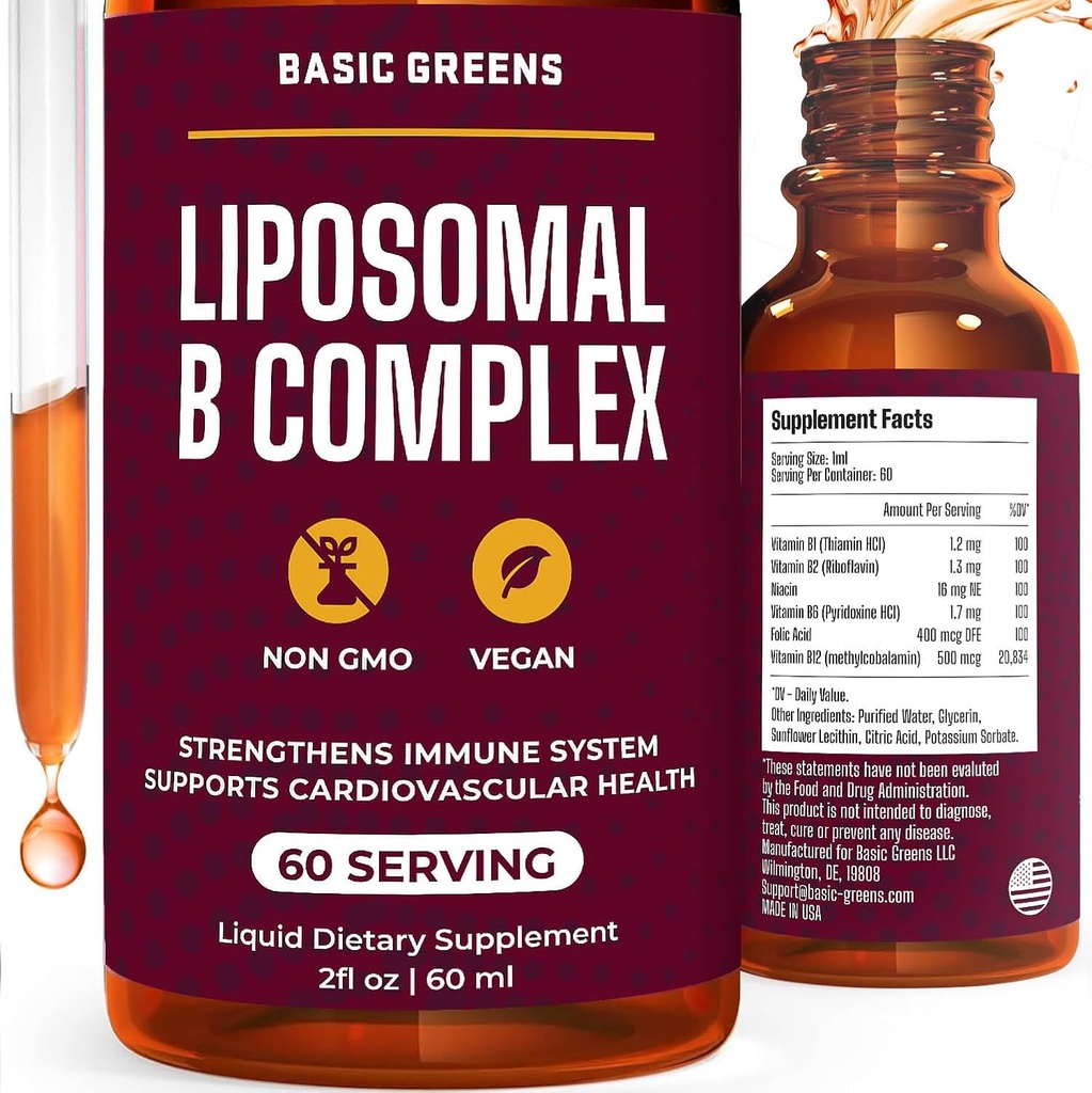Lipozomálny B vitamínový komplex Tekutý 
