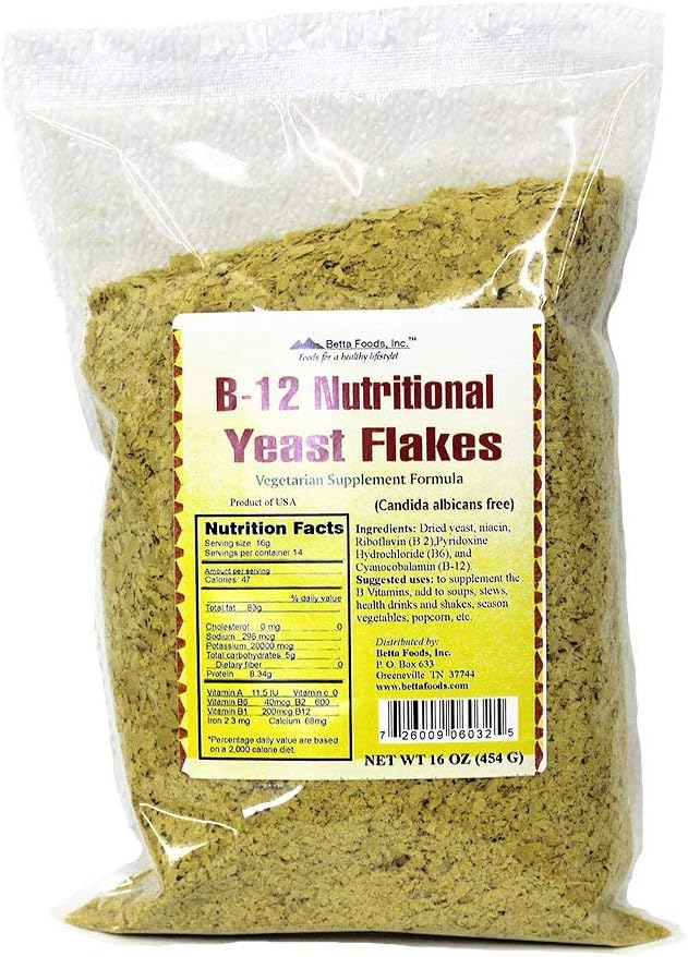 B-12 Výživové kvasinky (Vegetariánske doplnky)
