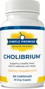 Jednoduchý sľub - Cholibrium - Huba doplnok s Lions Mane - Podpora srdca a cholesterolu, 60 kapsúl