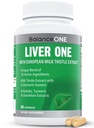Balance ONE Liver Support Supplement with Milk Thitle Extract, Púpava Root & chrupavka 
