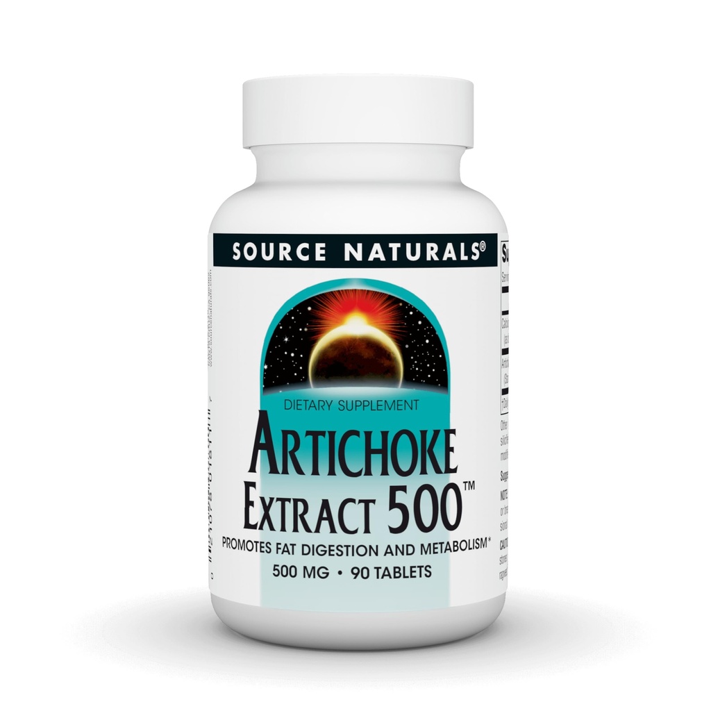 Zdroj Naturals Artičoke Extract 500mg, 90 Tablets