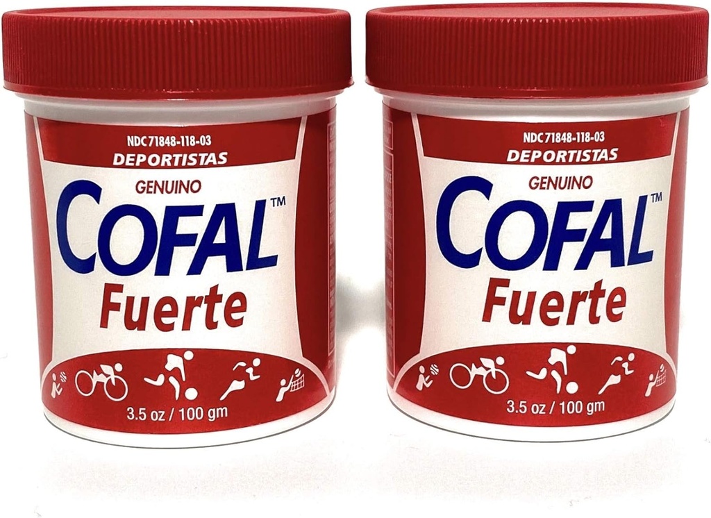 Cofal Fuerte krém - 3,5 Oz - 2 balenia