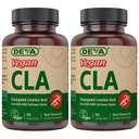 Deva vegánske vitamíny konjugovaná kyselina linolová (CLA), z non-GMO požltového oleja, 90 kapsúl, 1-pack