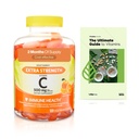 Jarné údolie Extra sila Vitamín C Immune Health Dietary Supplement Vegetariánske Gummies, Orange, 500 mg, 120 Gróf + Exkluzívny VitaMax vitamín Gumies (2 položky)