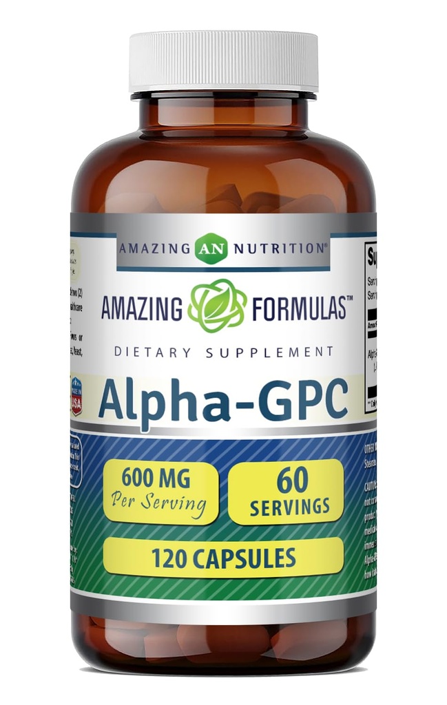 Amazing Formulates Alpha GPC Supplement 