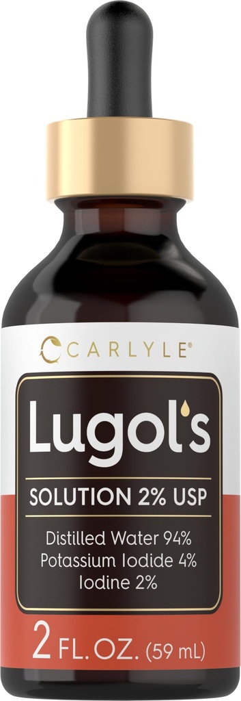 Carlyle Lugols Iodine 2 Percent 2 fl oz