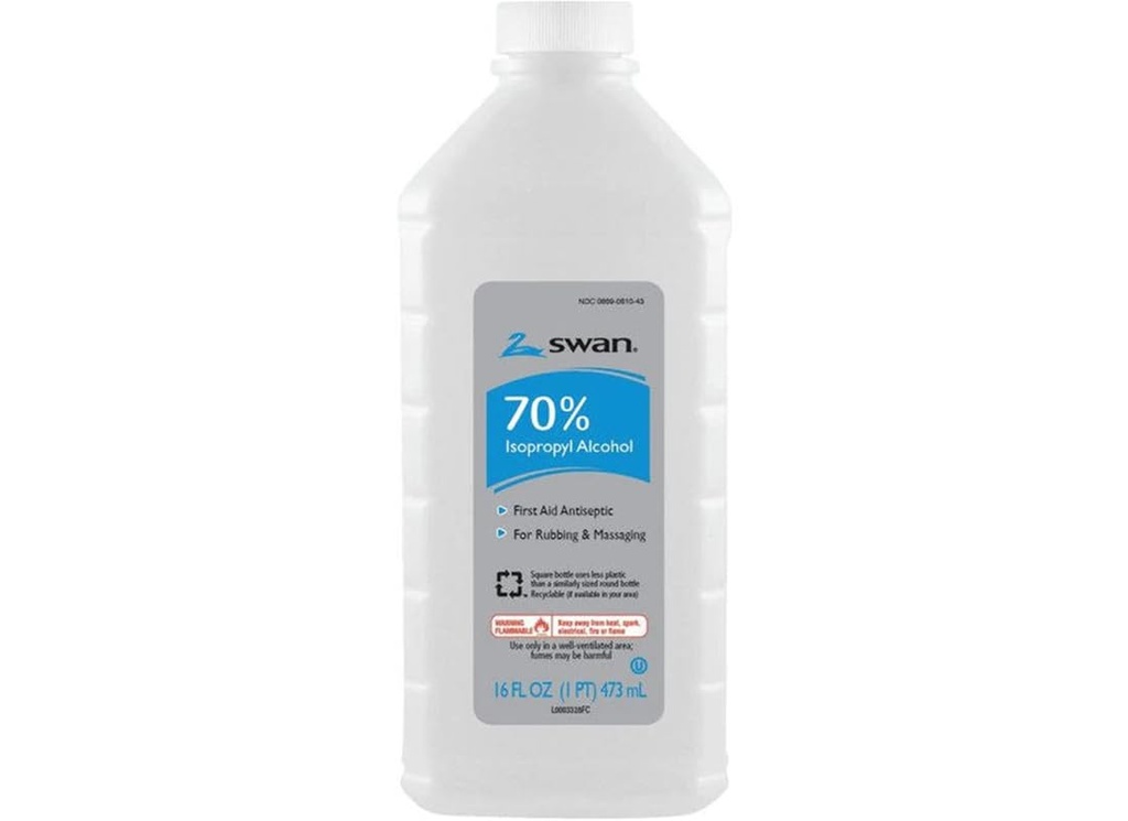 Vi-Jon Swan Isoprophyl Alkohol, 70% 16 Fl Oz