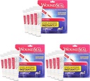 Púder na rany 4 Každý (pack of 3) - Starostlivosť o rany prvá pomoc pre rezy, škrabance a odreniny - zastaví krvácanie v sekundách bez stehov alebo obväzov - bezpečné a účinné pre ľudí všetkých vekových kategórií a domácich miláčikov