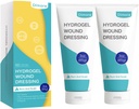 Dimora 2 balenia 6oz Hydrogel prvá pomoc masť, Burn Injory upokojujúci gél, kožné opravy krém na núdzové pálenie, pooperačné rezy, modriny, debridement rán starostlivosť