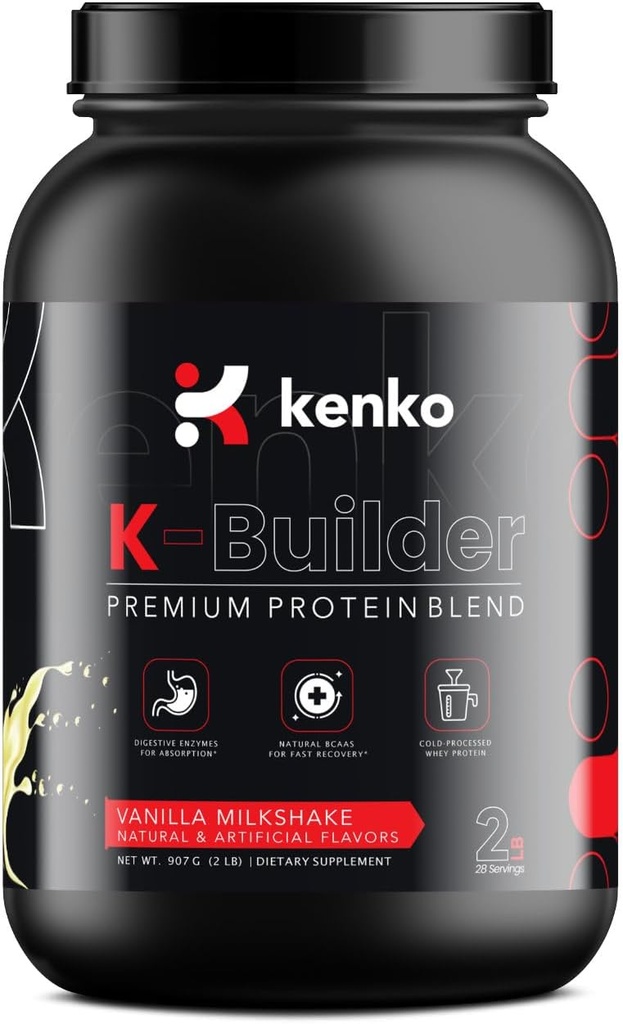Kenko esencials K-Builder/Premium Protein Blend (Vanilla)