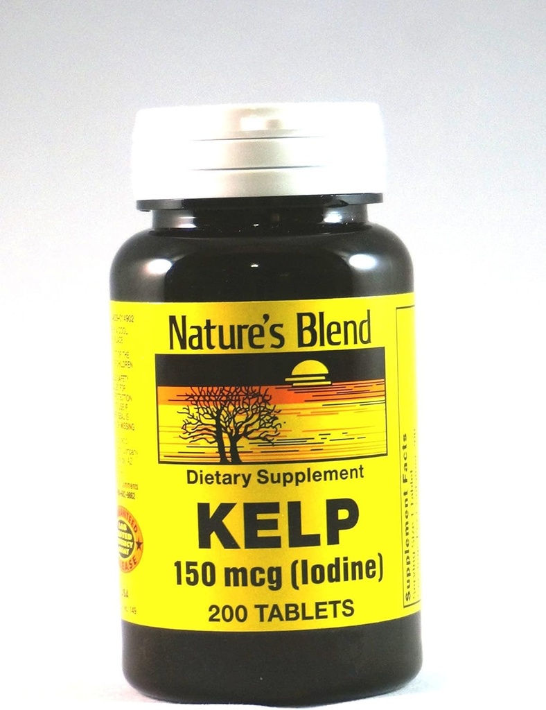 Nature's Blend Kellp 150 μg (Iodine) 200 tabliet