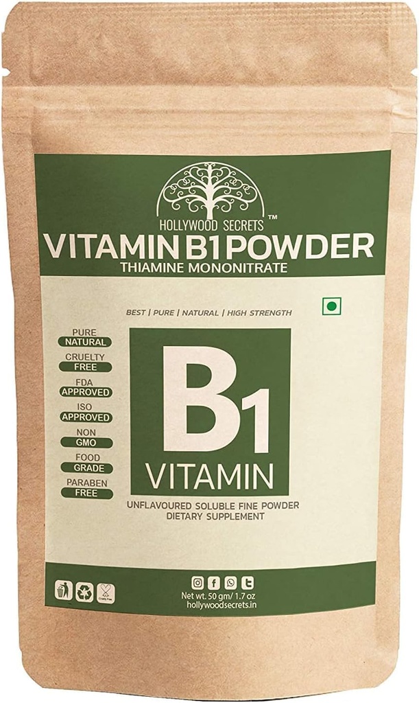 Vitamín B1 Prášok tiamín-mononitrát 50gm