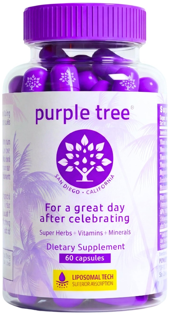 fialový strom Post-celebrácia Wellness Supplement 