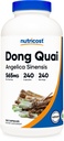 Nutricost Dong Quai 565mg, 240 Kapsule (Angelica Sinensis) - Vegetarian Caps, Non- GMO, Gluten Free