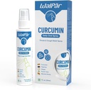 Curcumin orálny sprej - Prírodný zmes s Curcumin, Piperine, Ginger Extract, Punch Tulsi, a Manuka Honey 30ml 1 fl. oz 60 dní
