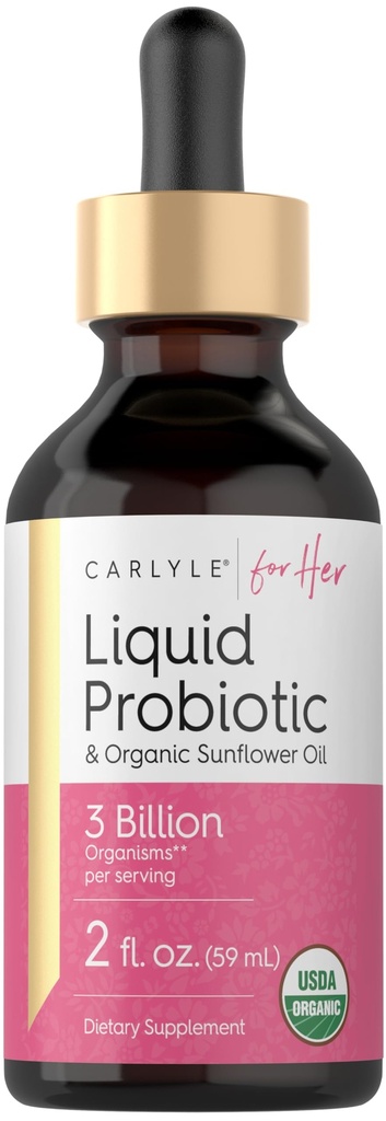 Carlyle Liquid Probiotic for Women 2 fl oz