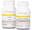 Integratívne terapie Bundle s aktívnym B- Complexom, 60 kapsúl & CoQ10 (100 mg), 60 softgelov - Active B- Complex na podporu energetického metabolizmu* - CoQ10 na podporu zdravia srdca a mozgu