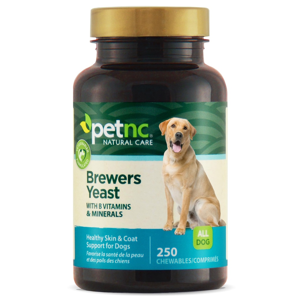 PetNC Natural Care Brewers Kvasinky Žuvačky pre psy, 250 Počet