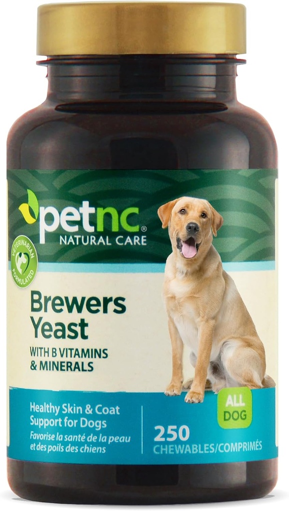 PetNC Natural Care Brewers Kvasinky Žuvačky pre psy, 250 Počet