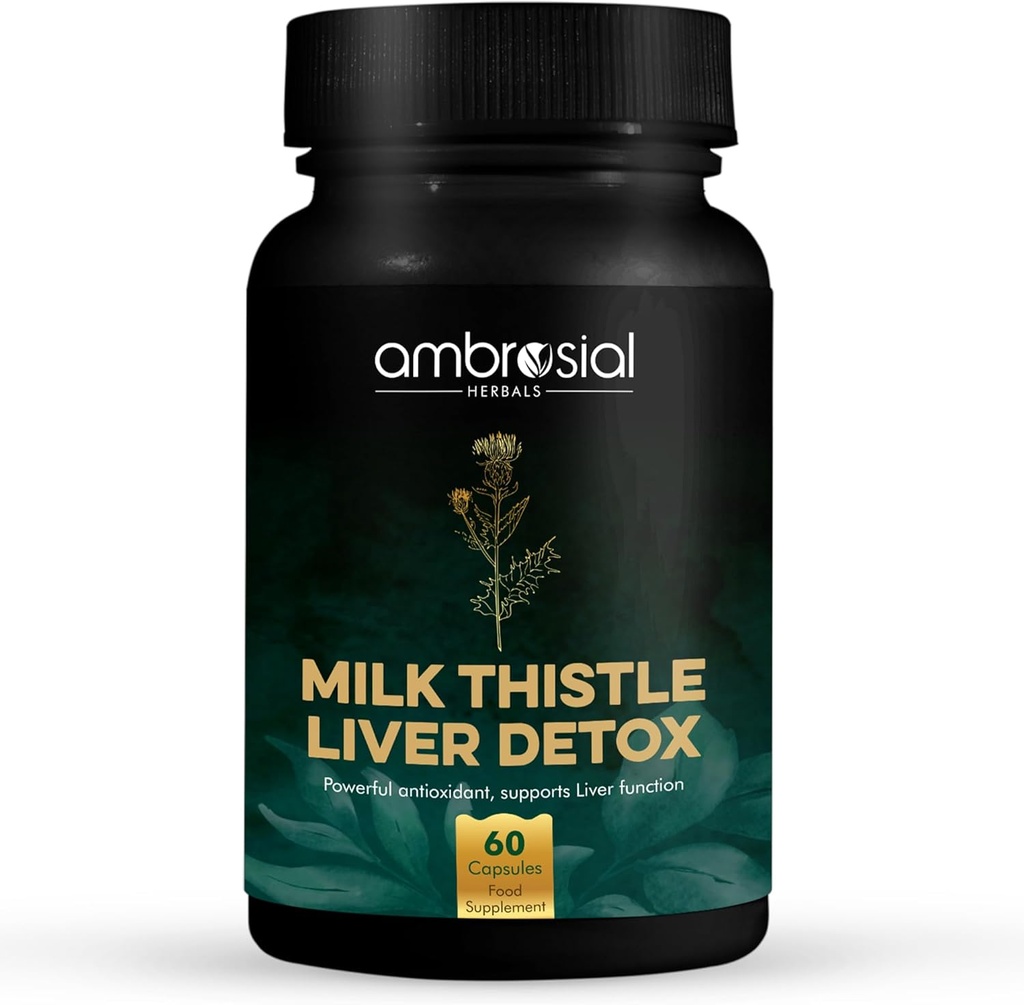 AMBROSIAL Milk Thistle Kapsule - balenie po 1- 60 kapsúl