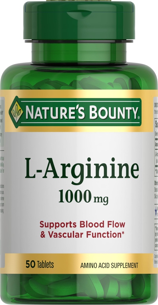 Bounty L-Arginín 1000mg pre podporu krvného prietoku a cievnej funkcie