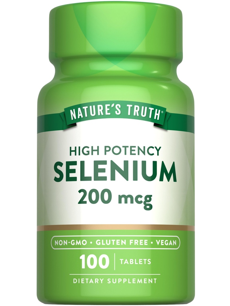 Prírodná pravda selénium 200 mcg doplnok 