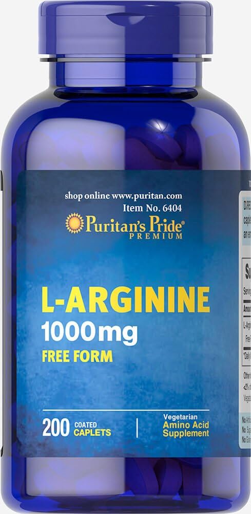 Puritánska pýcha L-arginín 1000 mg-200 capletov