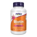 TUW Foods by Now Biotin Energy Production 5000 mcg- 120 Vcaps
