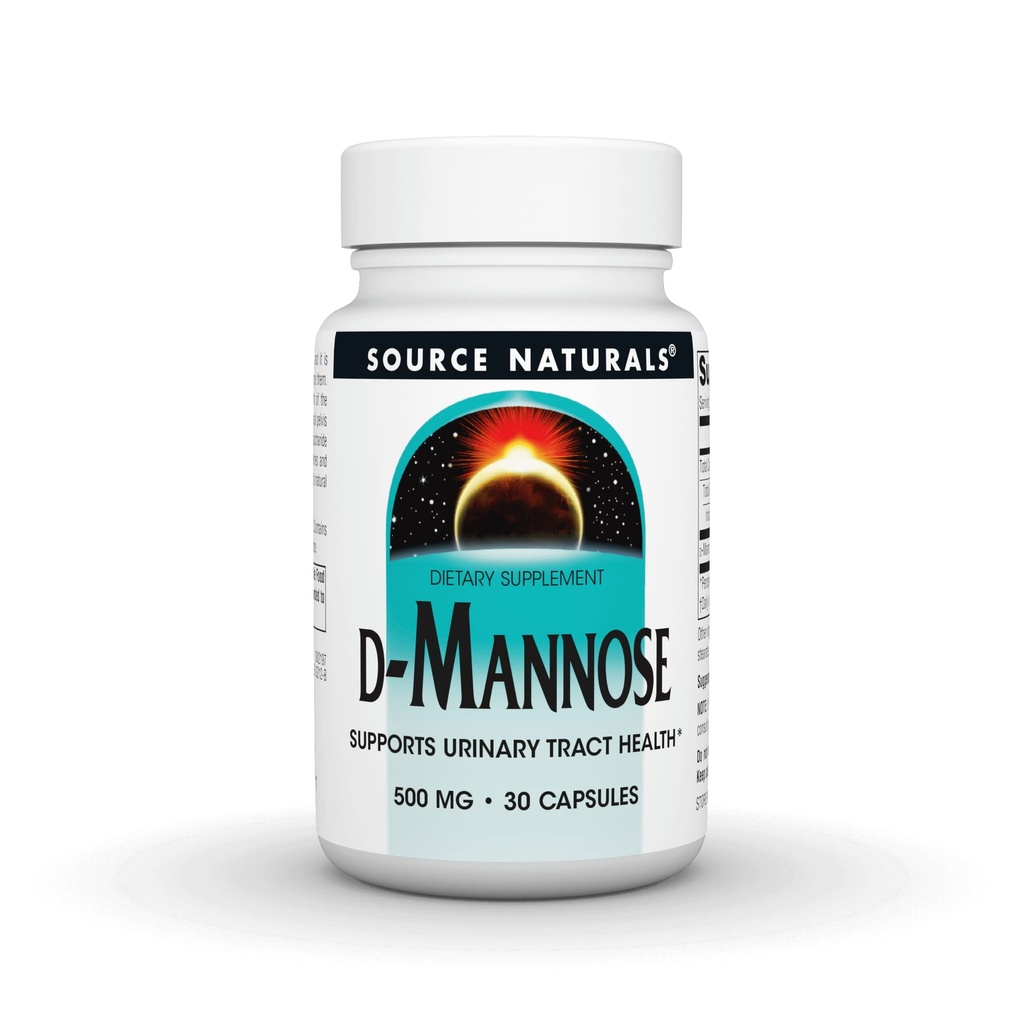Zdroj Naturals D- Mannose, Potent Urinary Tract & Bladder Health Support*, 500mg - 30 Kapsule