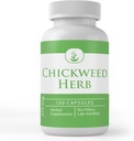 PURE ORIGINAL INGREDIENTS Chickweed Herb (100 kapsúl), Always Pure, No Addendives Or Fillers, Lab Overified