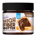 Leckar High Fiber Butter (redukovaný cukor, orechy bez, črevné mikrobiómy-friendly) pre jednoduché raňajky (turmér a zázvor (redukovaný cukor))