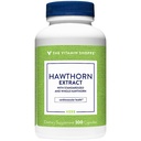 Vitamín Shoppe Hawthorn extrakt, so štandardizovaným a celým Hawthorn, výkonný antioxidant, ktorý podporuje kardiovaskulárne zdravie, podporuje celulárne zdravie (300 kapsúl)