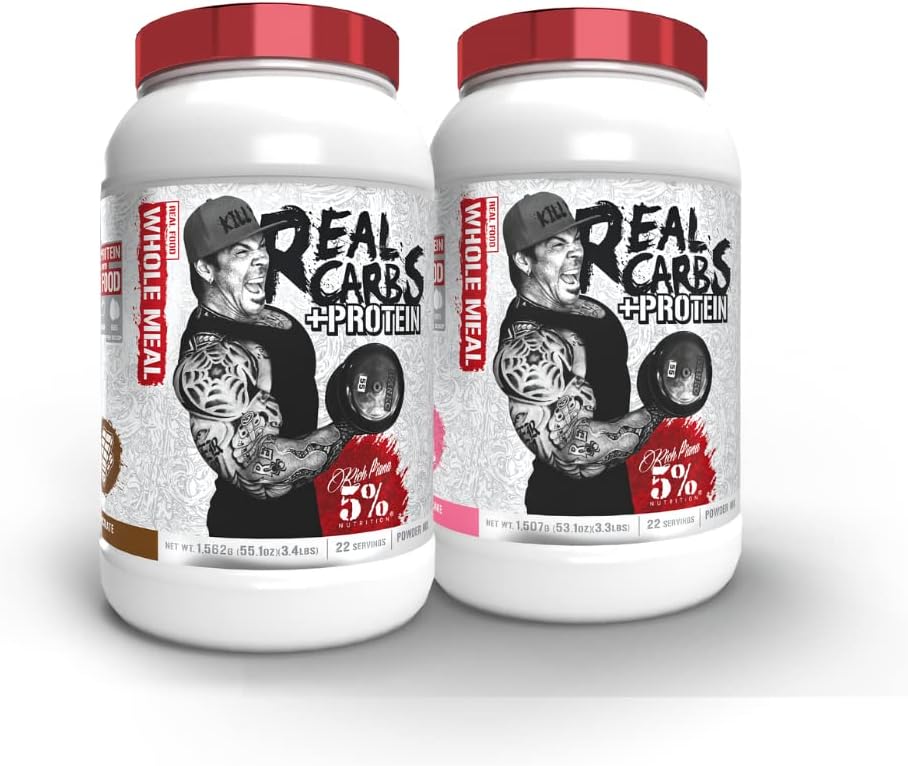 5% Výživa Real Carbs + Protein (2 balenia Bundle) 