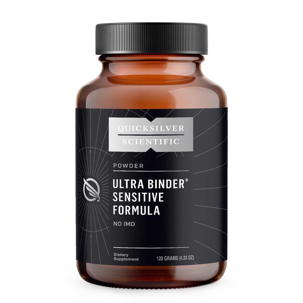 Scientific Ultra Binder Sensitive Formula - Gut Health Supplement with Activated Charcoal, Bentonit Clay - Púder na podporu čistenia (120g)