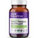 Nová kapitola Pokročilé perfektné prenatálne vitamíny, 270ct, vyrobené s organickými, non-GMO zložiek pre zdravé dieťa a mama - folát (metylfolát), celo-potraviny kvasené železo, vitamín D3 + zázvor