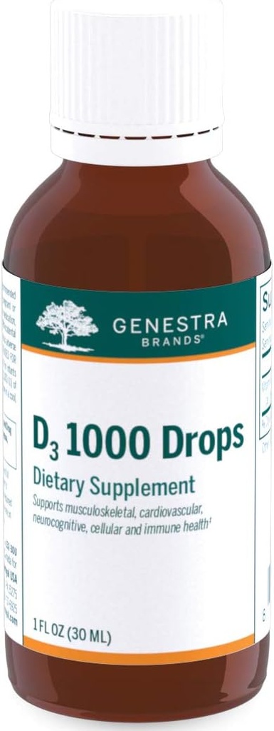 Genestra Brands D3 1000 Drops 