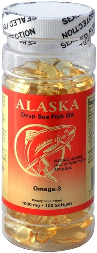 1 NCB Aljaška Omega 3 Rybí olej 100kaps EPA DHA