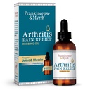 Frankincense a Myrrh Artritída bolesť Relief Rubbing Oil 