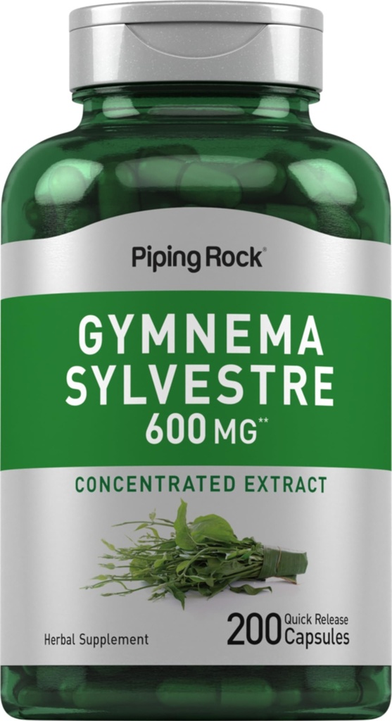Piping Rock Gymnema Sylvestre Doplnky 600 mg 
